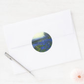 Sticker Rond Matin dans les Bluebonnets (Enveloppe)