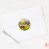 Sticker Rond Matinée de Meadowlight -  (Enveloppe)