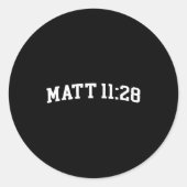 Sticker Rond Matt 11_28  (Devant)