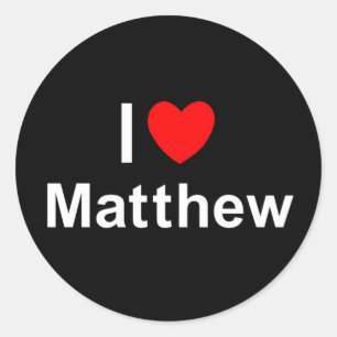 Sticker Rond Matthew