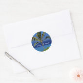 Sticker Rond Maui Hawaii (Enveloppe)