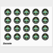 Sticker Rond Maurice (Feuille)