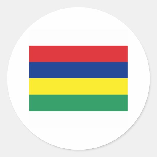Sticker Rond Maurice FLAG (Devant)