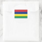Sticker Rond Maurice FLAG (Sac)