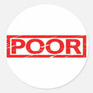 Sticker Rond Mauvais timbre