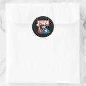 Sticker Rond Mauvaise herbe 1 (Sac)