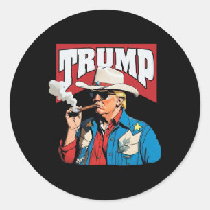 Sticker Rond Mauvaise herbe 1
