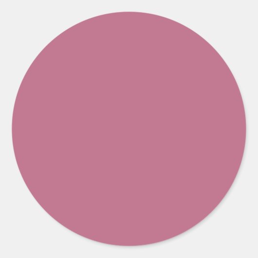 Sticker rond Mauve (Devant)