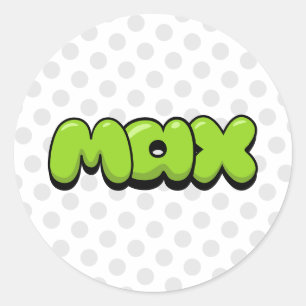 Sticker Rond Max.