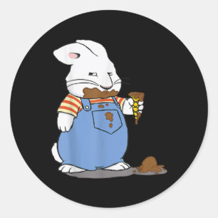 Sticker Rond Max Fondu Crème de glace Décorations d'anniversair