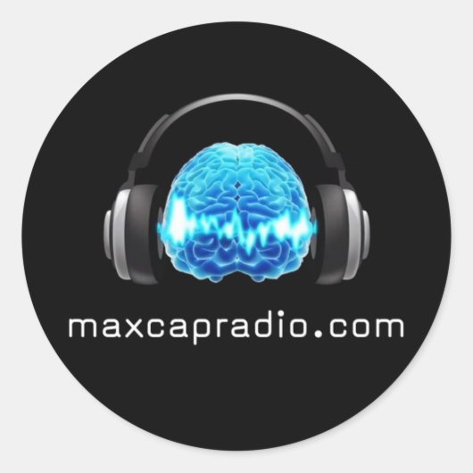 Sticker Rond maxcapsticker (Devant)