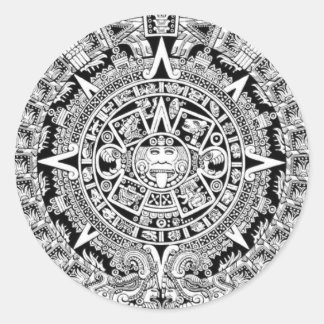 Sticker Rond Maya Calander