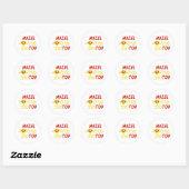 Sticker Rond Mazel Tov (Feuille)