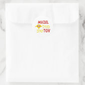 Sticker Rond Mazel Tov (Sac)