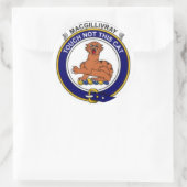 Sticker Rond McGillivray Family Crest (Sac)