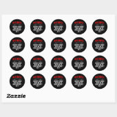 Sticker Rond Mds Infirmière Funny Mds Infirmière Mds Infirmière (Feuille)