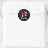 Sticker Rond Mds Infirmière Funny Mds Infirmière Mds Infirmière (Sac)