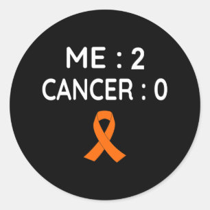 Sticker Rond Me 2 Cancer 0 Leucémie