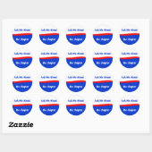 Sticker Rond Me demander À propos du chapitre (Feuille)