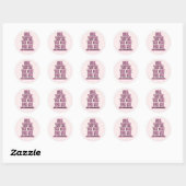 Sticker Rond Me marie-tu (Feuille)