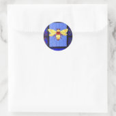 Sticker Rond Meade Bee (Sac)