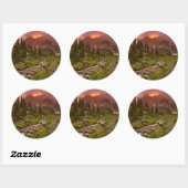 Sticker Rond Meadows (Feuille)