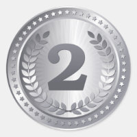 Médaille d'argent 2e place