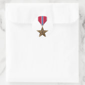 Sticker Rond Médaille de bronze (Sac)