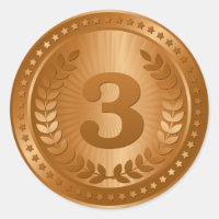 Médaille de bronze 3ème place