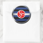 STICKER ROND MEDALLION BD/SM PRIDE (Sac)