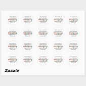 Sticker Rond Médecin Assistant Funny Awesome PA (Feuille)