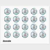 Sticker Rond Médecin en devenir (Feuille)