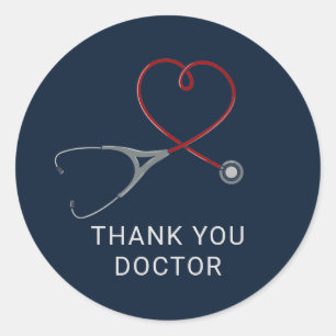 Sticker Rond Médecins de Merci - Travailleurs de première ligne