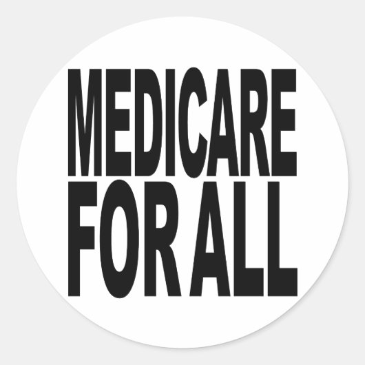 Sticker Rond Medicare (Devant)