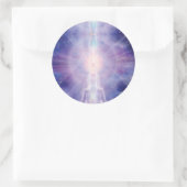 Sticker Rond méditateur (Sac)