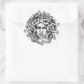 Sticker Rond Medusa (Sac)