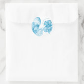 Sticker Rond Méduse (Sac)