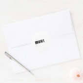 STICKER ROND MEH ! (Enveloppe)