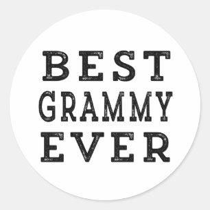Sticker Rond Meilleur Grammy jamais