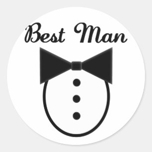 Sticker Rond Meilleur homme