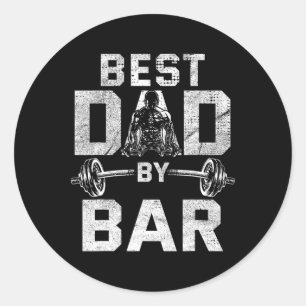 Sticker Rond Meilleur Papa Par R Pour Les Papas De La Salle De 