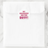 Sticker Rond Meilleurs petits enfants (Sac)