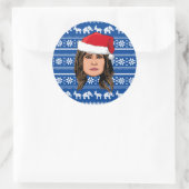 STICKER ROND MELANIA TRUMP (Sac)