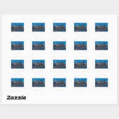 STICKER ROND MELBOURNE (Feuille)