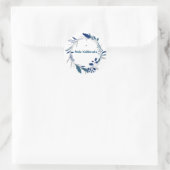 Sticker Rond Mele Kalikimaka (Sac)