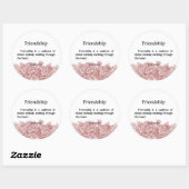 Sticker Rond Mélodies de l'amitié (Feuille)