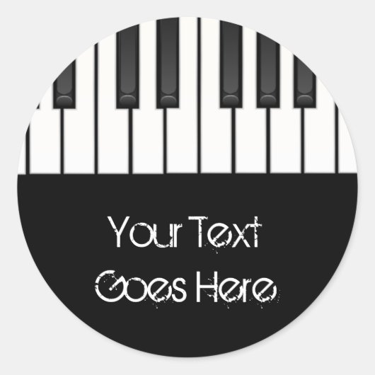 Sticker Rond Melody Collection (Devant)