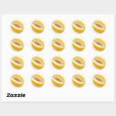 Sticker Rond Melon (Feuille)