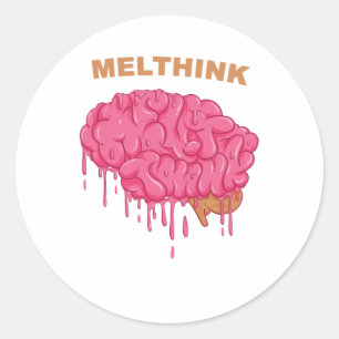 Sticker Rond Melthink