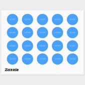 STICKER ROND MEMBRE (Feuille)
